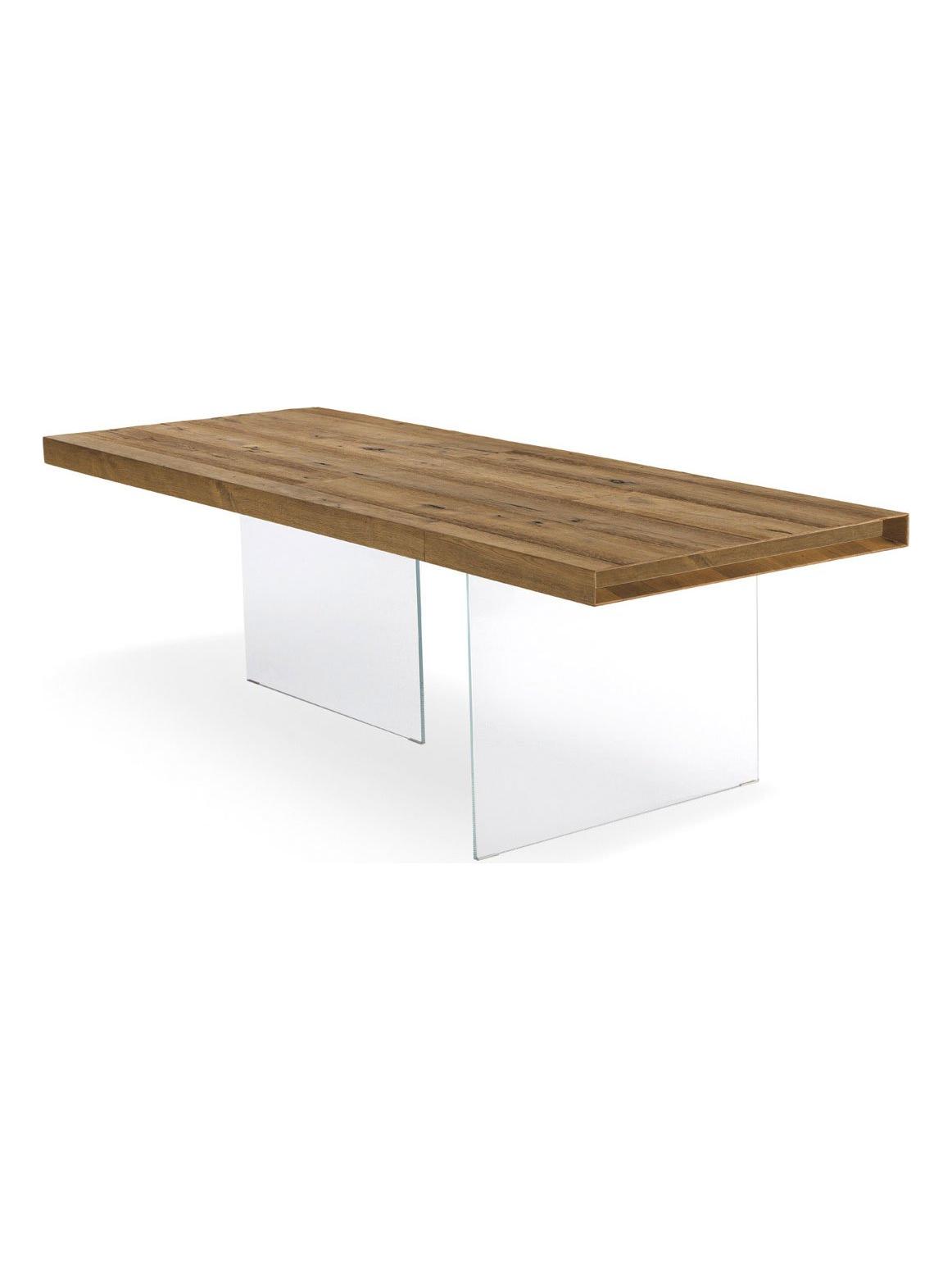 Table Air Wildwood Natural - Retracting Heads 160x85 cm
