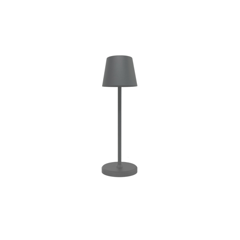Lampo battery-operated table lamp with round base