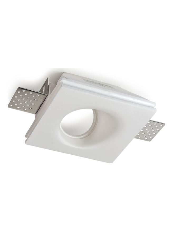 Lampo Ceiling Round Recessed Wall Washer GU10 Downlight In Plaster for Led