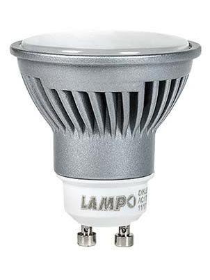 Lampo DIK LED GU10 bulb 5W 240V 120° Aluminium High Dissipation