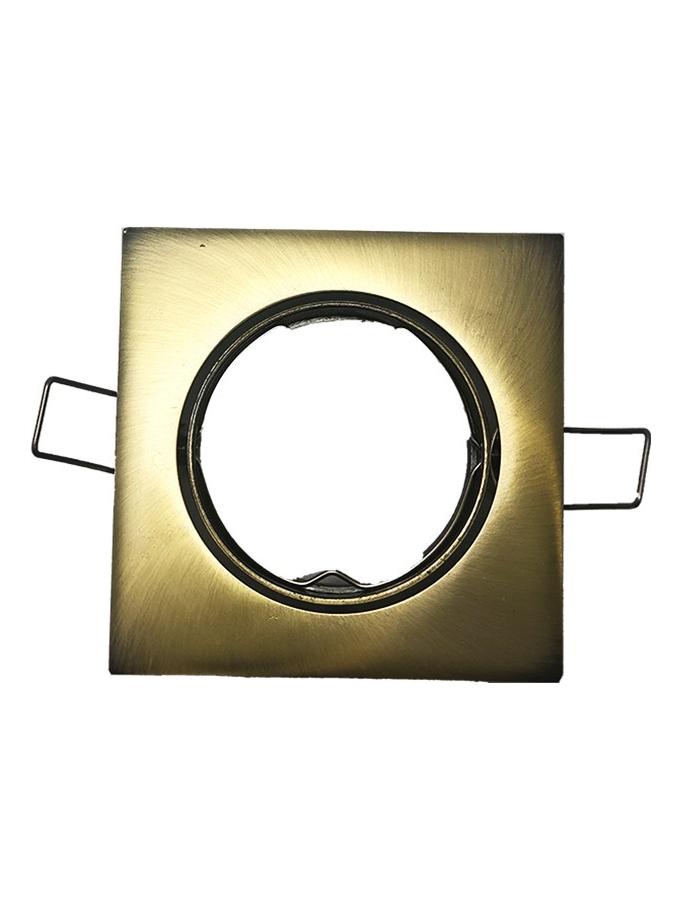 Lampo DIK OR Adjustable Square Recessed Spotlight for False Ceiling GU10