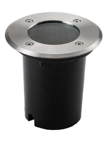 Lampo Downlight Carriageable GU10 Made of Aluminum and Stainless Steel For Outdoor