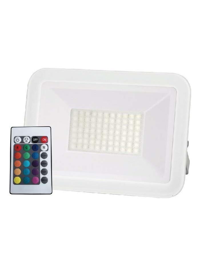 Lampo FLAT RGB LED spotlight with remote control
