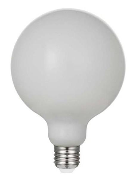 Lampo Globe Bulb D. 125 LED E27 17W Milky Filament