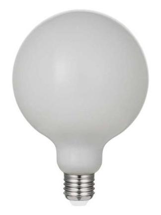 Lampo Globe Bulb D. 95 LED E27 17W Milky Filament