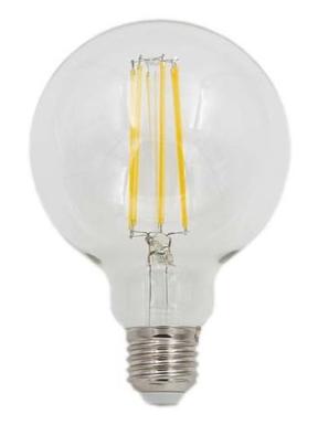 Lampo Globe Bulb D. 95 LED E27 17W Transparent Filament