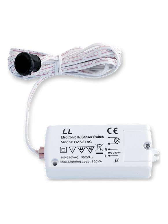 Lampo Hand Touch IR Sensor Switch Recessed 100-230V Electronic For Led