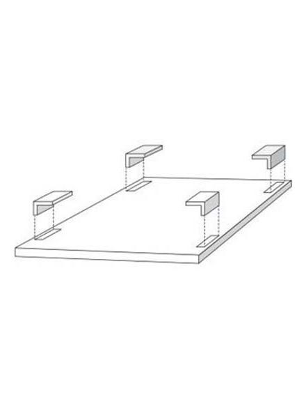 Lampo Kit for Panel Surface Mounting 60x60 or 30x30cm