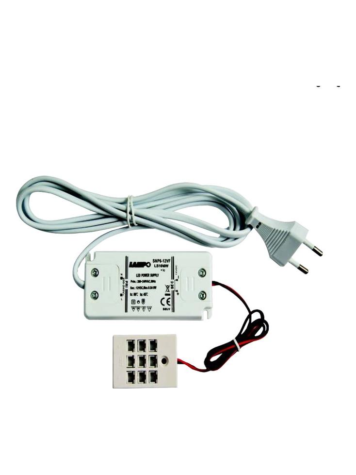 Lampo Kit for Punto LED converter with wiring