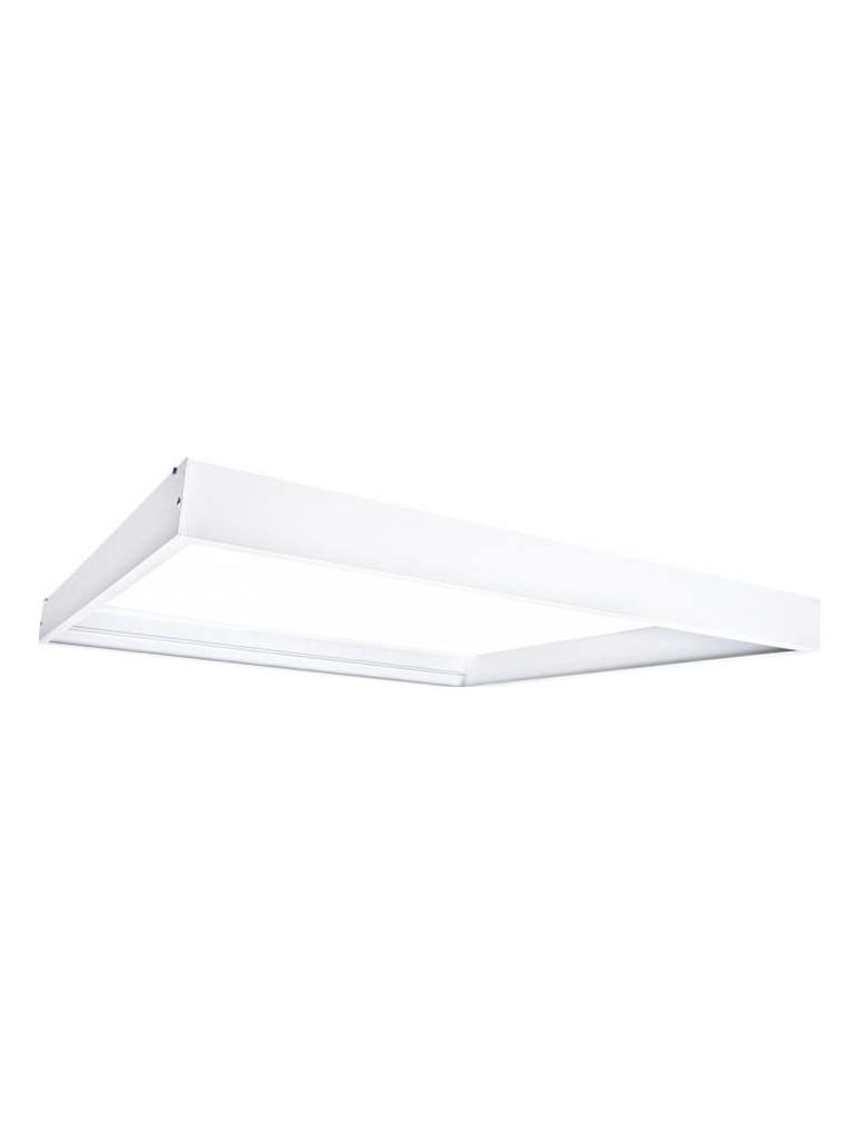 Lampo KIT White Frame For 600x600mm Panel LED Ceiling / Wall Mount