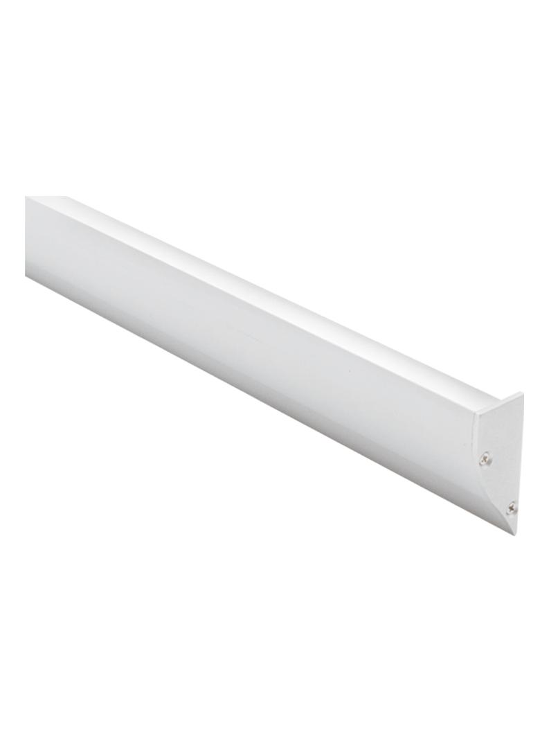Lampo Kit White Wall Aluminum 2M Profile With Indirect Light