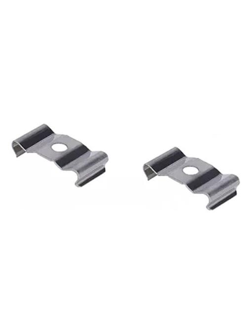 Lampo Metal Fixing Clips for 2 mt Surface Folding Profile Kit