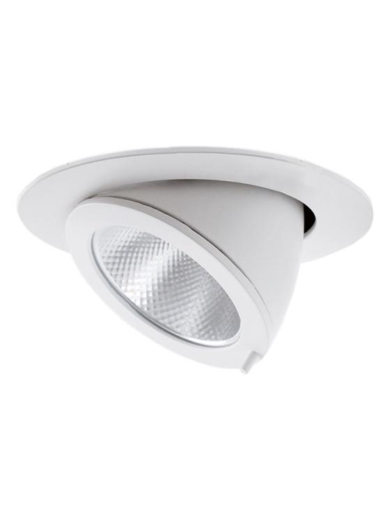 Lampo Recessed 30W LED Downlight GIMBALL adjustable horizontally and vertically