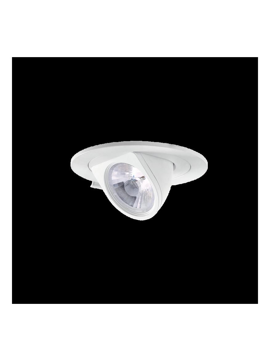 Lampo Recessed 9W LED Downlight DIKOR adjustable horizontally and vertically