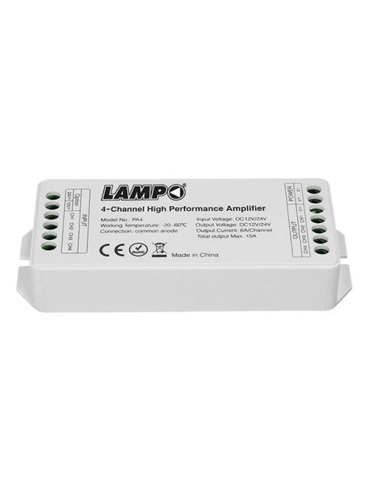 Lampo Signal Amplifier 12V-24V RGBW for LEDs and Strip