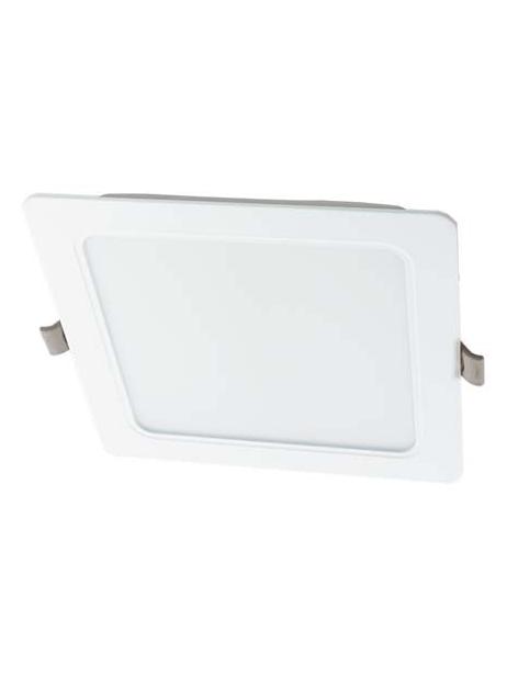 Lampo Slim square Recessed LED Panel 9W 120x120mm 230V IP54