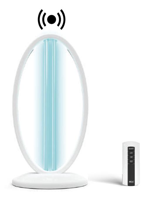 Lampo Sterilizing Germicide 38W UVC Table Lamp With Timer and Sensor