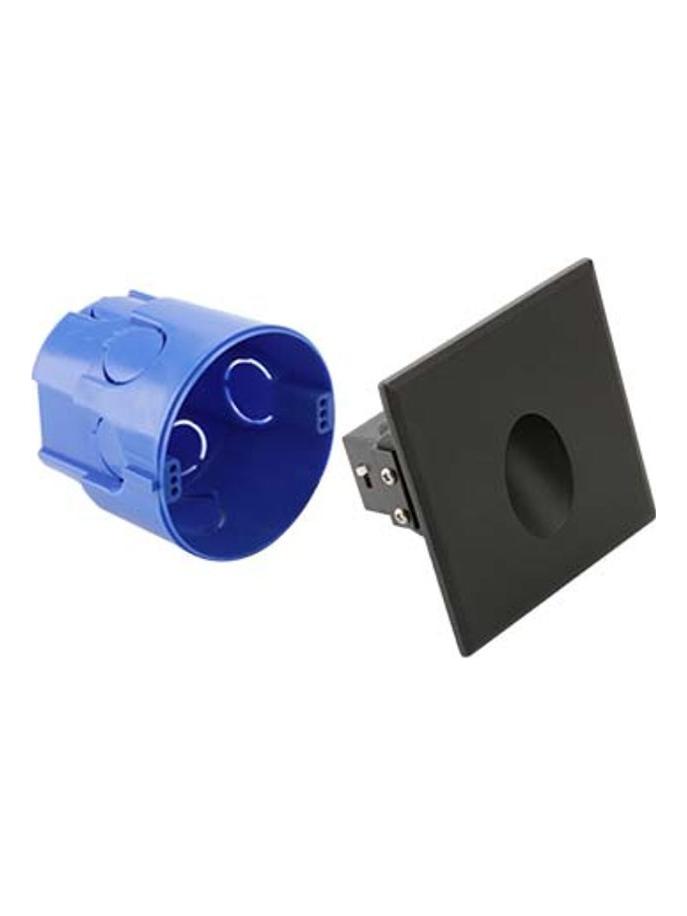 Lampo TRICOLOR LED Steplight 3W Square Black Oval Beam