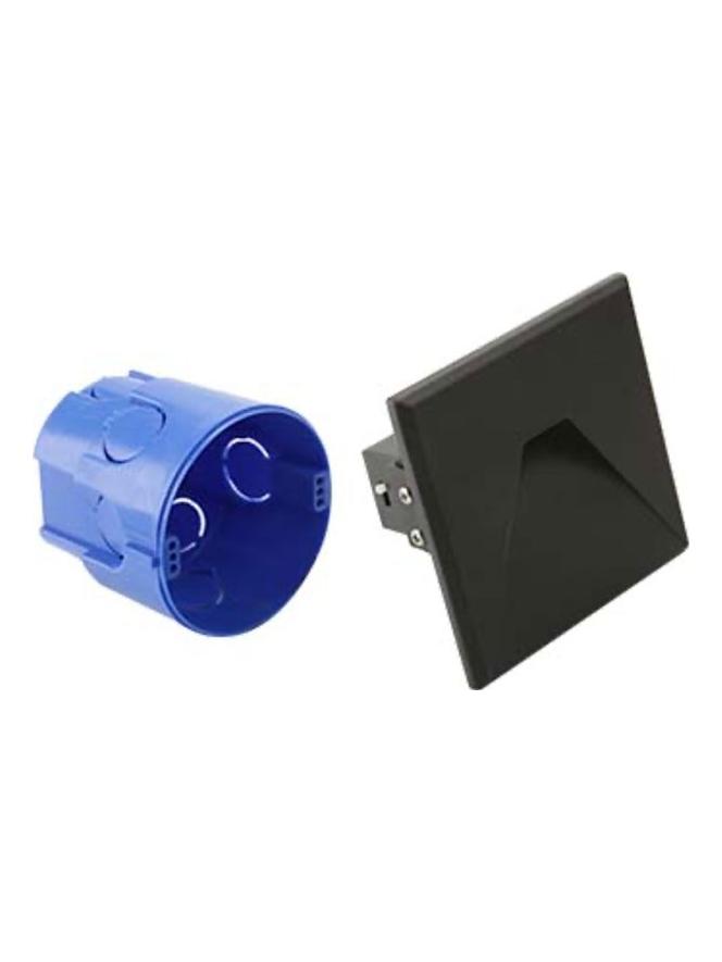 Lampo TRICOLOR LED Steplight 3W Square Black