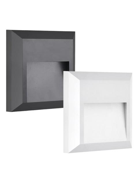 Lampo Ultra-flat square tricolor led steplight