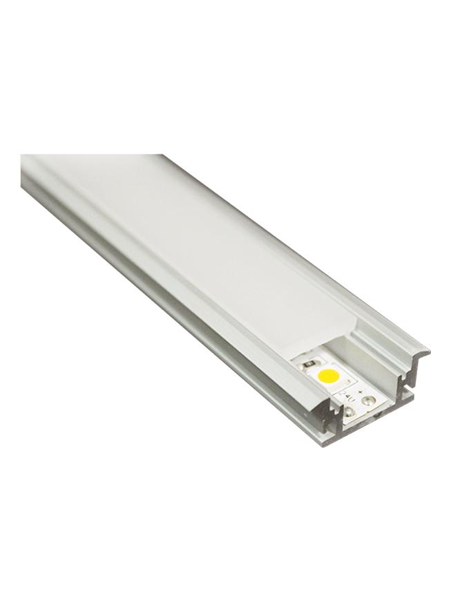 Lampo Walkable Recessed Aluminum Profile Kit 2M For LED Strip