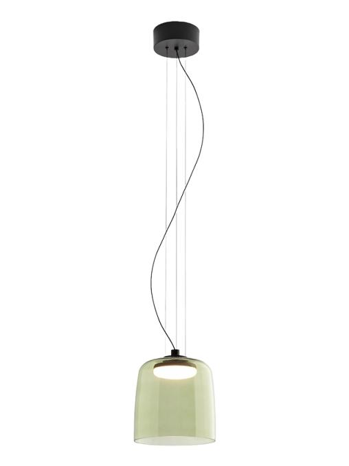 Ledsc4 Levels sp1 led suspension lamp in blown glass
