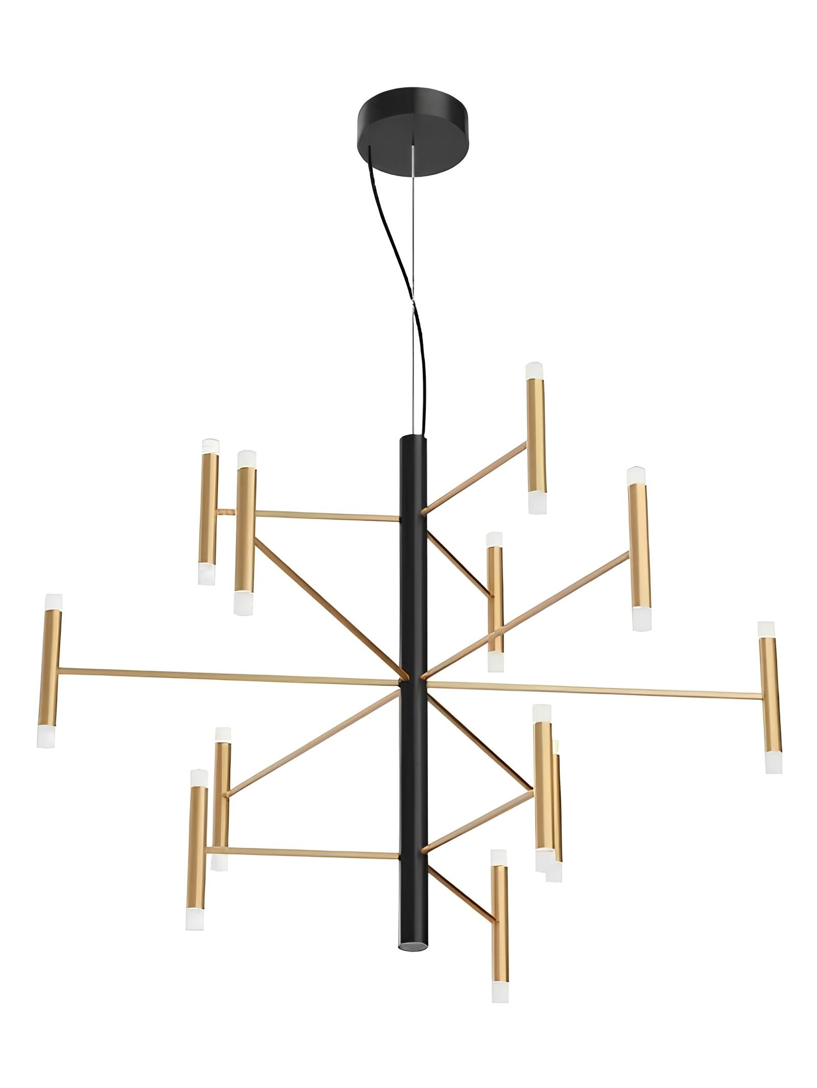 Perla bi-emission suspension lamp