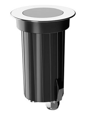 Suelo R 8W RGBW recessed LED spotlight carriageable