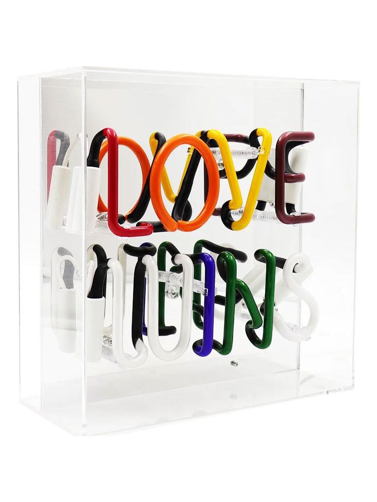 Neon Love Wins Table Lamp