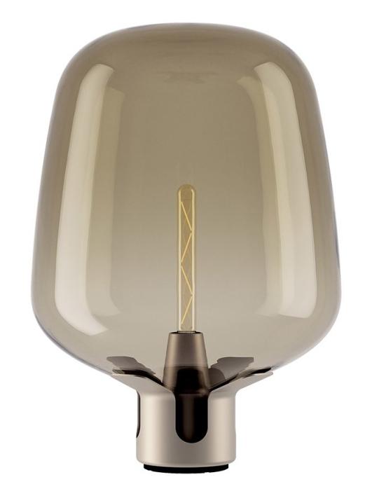 Lodes Flar glass table lamp