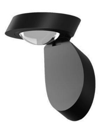 Lodes Pin Up LED Applique Wall Ceiling Lamp Black Matte