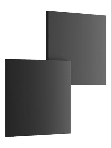 Lodes Puzzle Double Square LED Wall or Ceiling Lamp