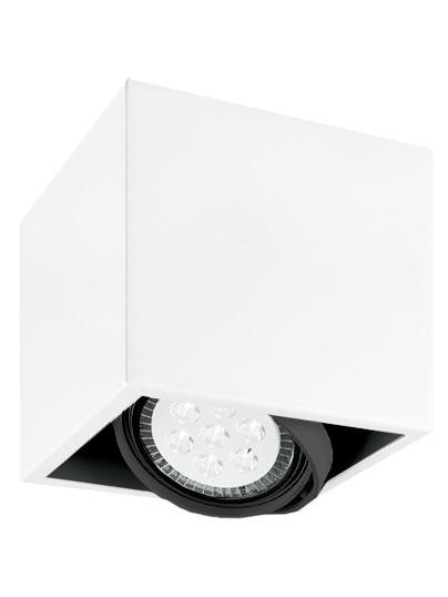 Logica Container 111 Square GU10 Spotlight For Adjustable Led Ceiling Steel