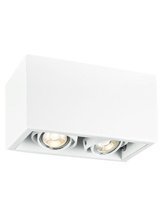 Logica Container Square GU10 Spotlight For Adjustable Led Ceiling Steel