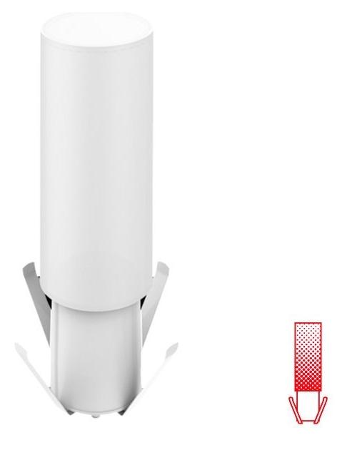 Line LED 6.5W IP66 Outdoor Bollard Head For 60mm Pole