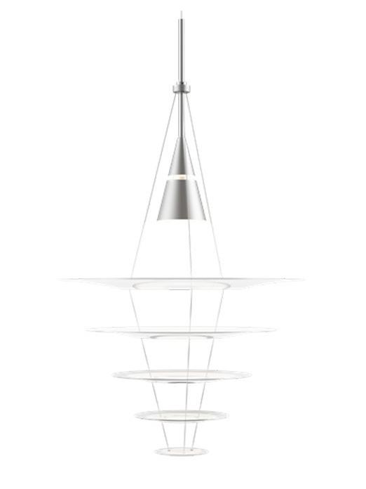 Enigma 545 Suspension Ceiling Lamp with Screens