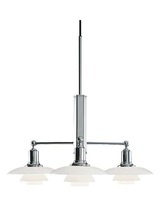 PH 2/1 Triple Suspension White Glass
