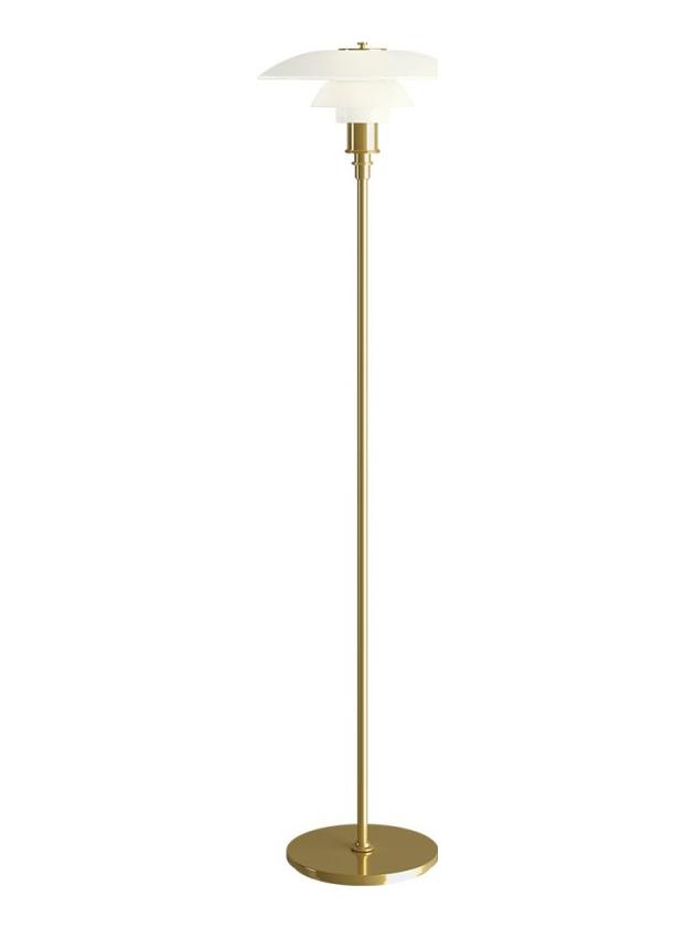 PH 3½-2½ Floor Lamp in Opal Glass