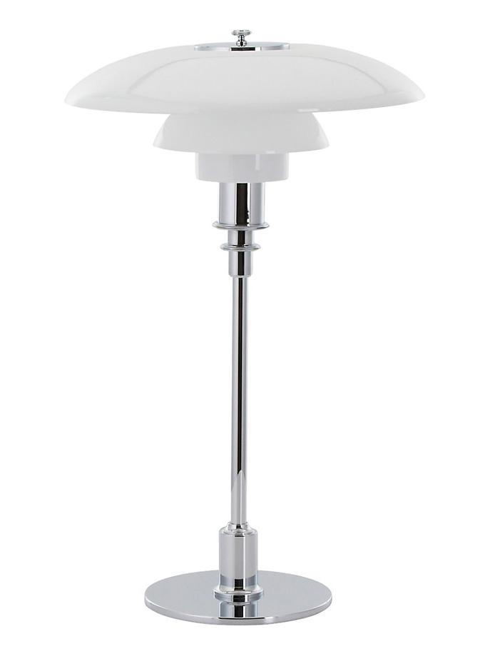 PH 3/2 Table Lamp - High Lustre Chrome Plated Base