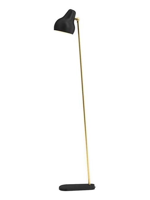VL38 Floor Lamp Black and Brass