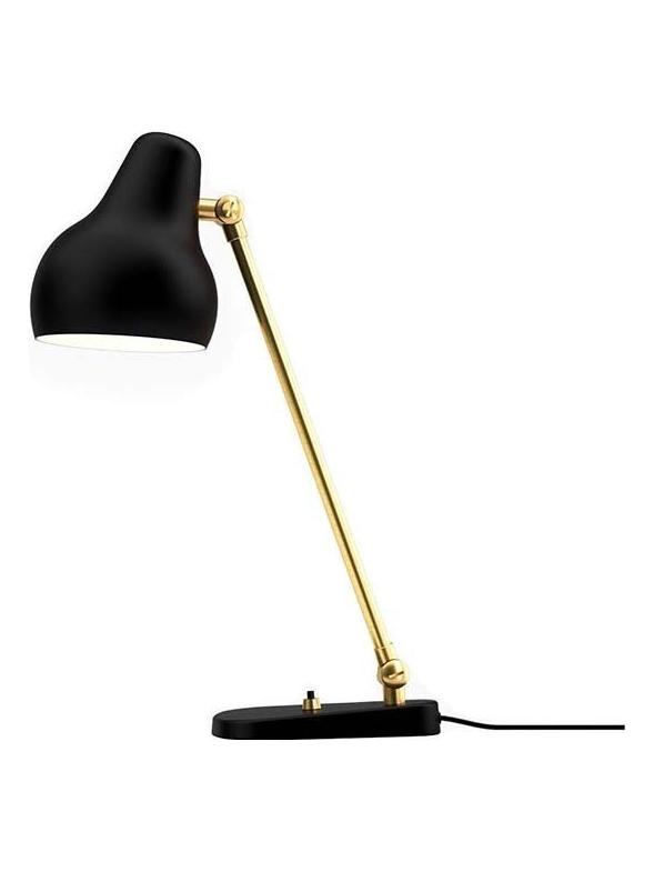 VL38 Table Lamp Black and Brass