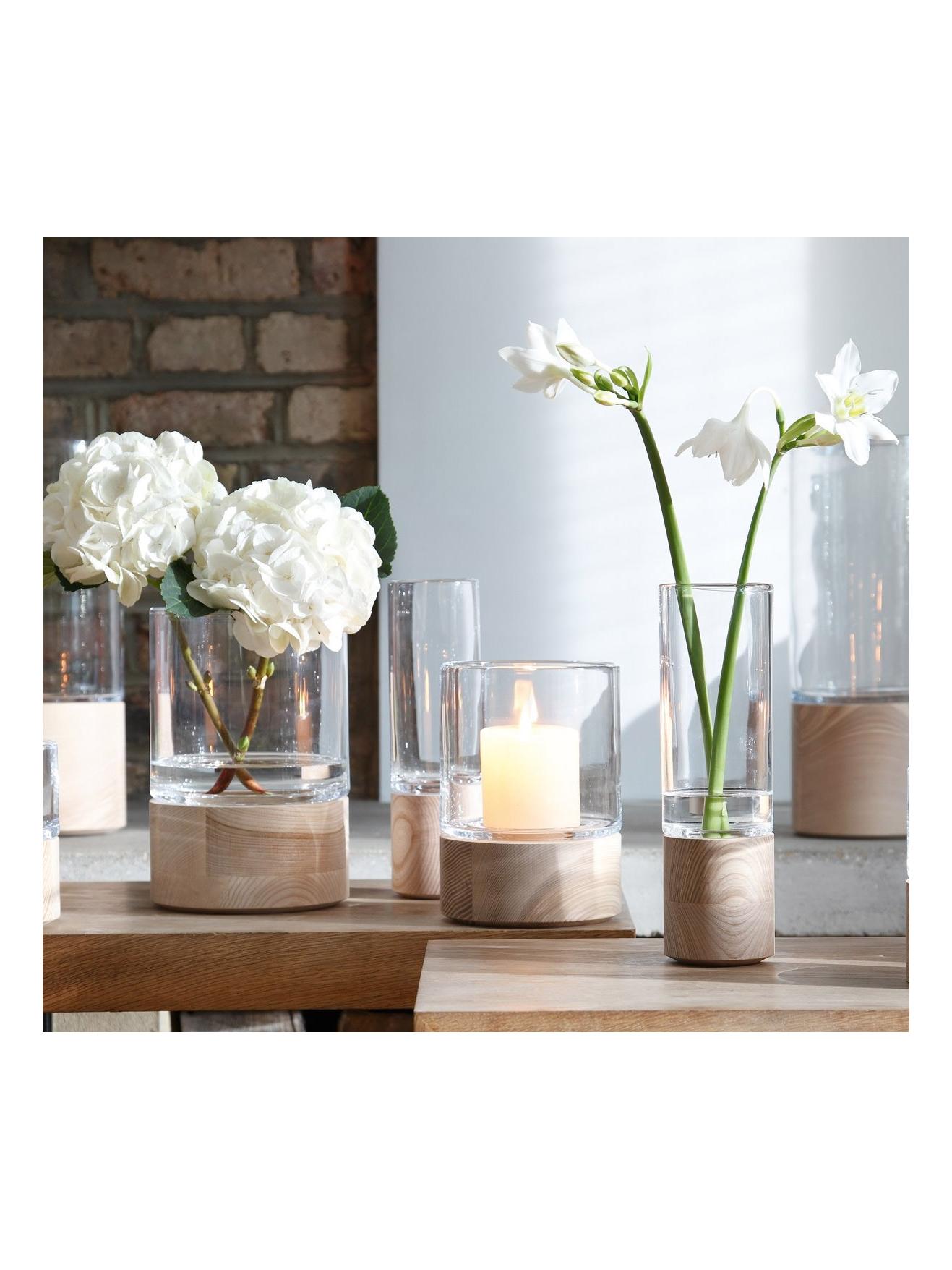 Lotta Vase/Lantern & Ash base