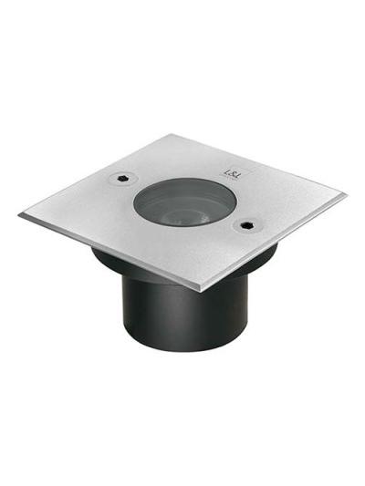 Bright 2.9 Square Adjustable Carriageable LED Recessed uplight for Outdoor