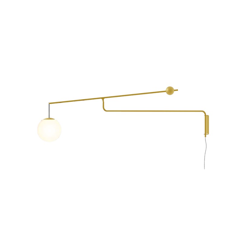 Malamata brass wall lamp