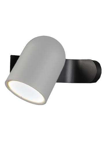 Perdue Bracket silver led wall lamp