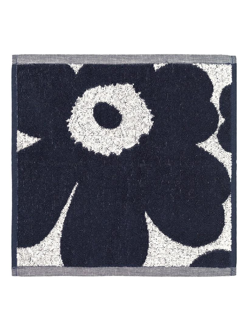 Unikko Mini Towel 30x30 cm - Dark Blue