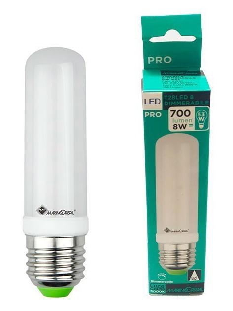 T28 PRO EVO Tube Bulb LED E27 8W 900lm Lamp Dimmable