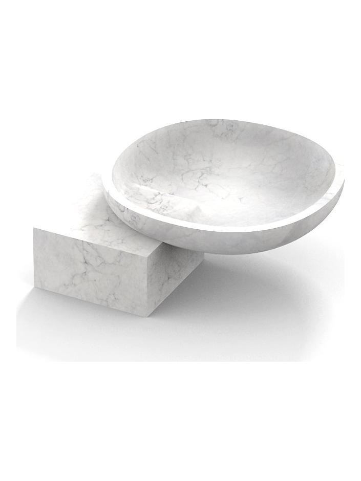 Underbowl S Centrepiece - Bianco Carrara