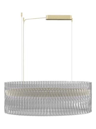 Vegas oval led suspension lamp