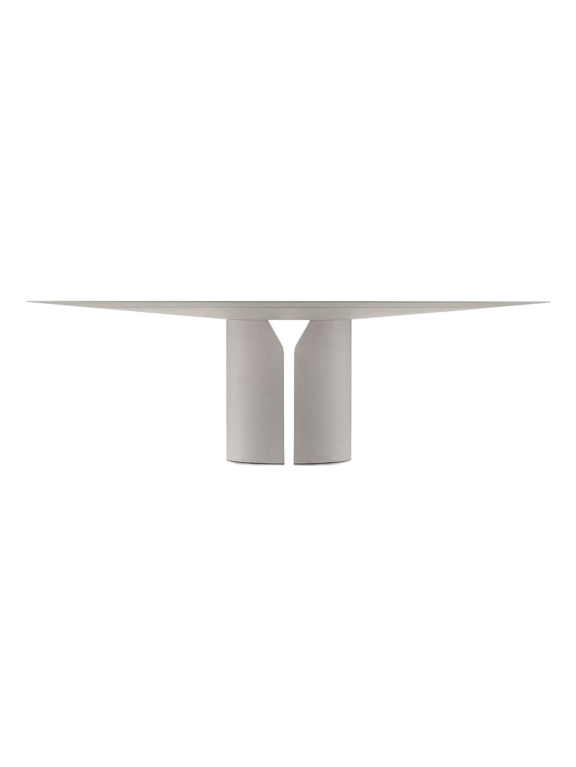 NVL Table 250x130 cm - X131 White Lime Reconstructed Stone